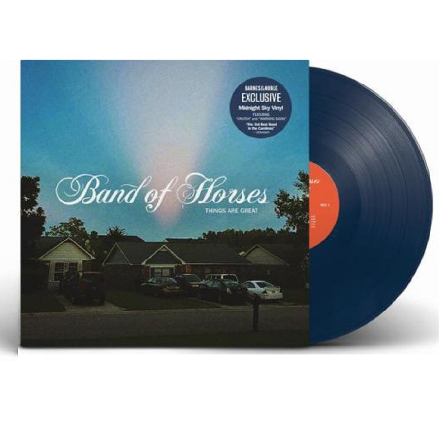 Band of Horses - Things Are Great Exclusive Midnight Sky Color LP Vinyl Record