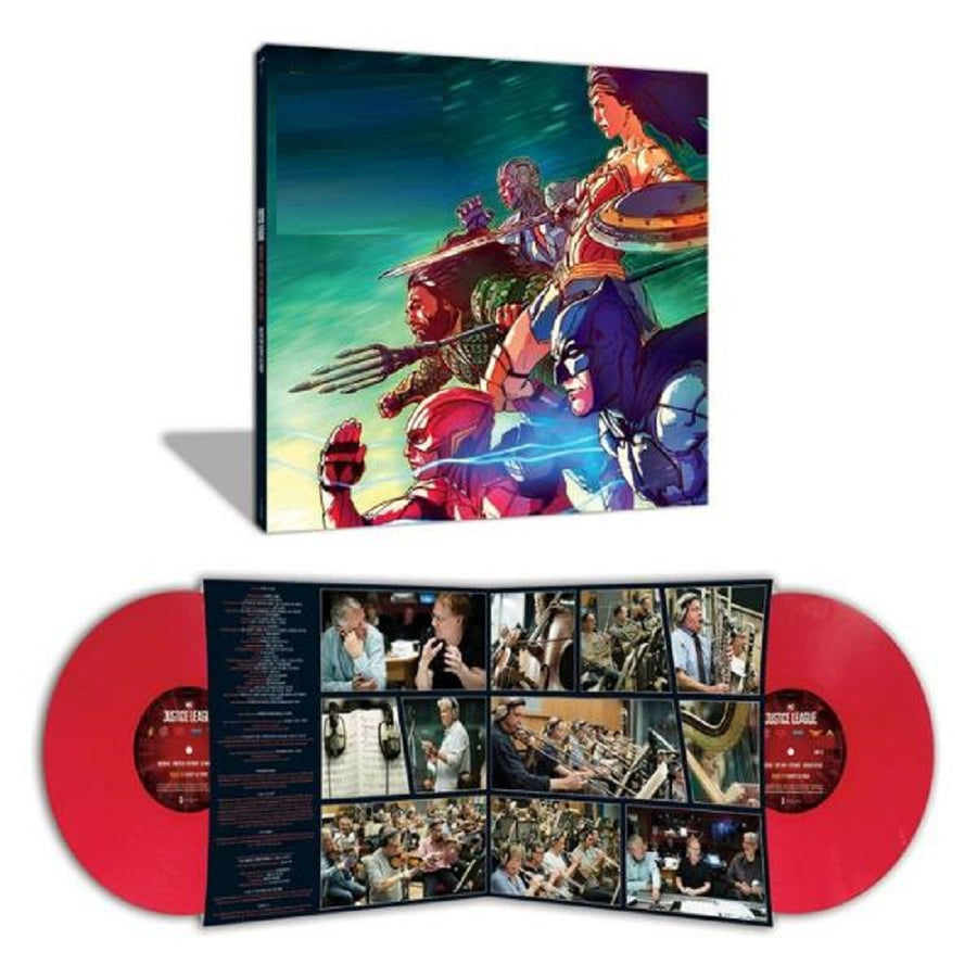 Danny Elfman - Justice League Exclusive Limited Flash Edition Red Vinyl 2xLP Record