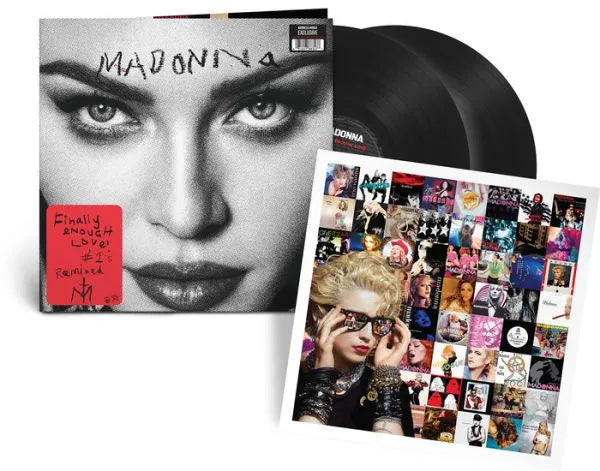 Madonna - Finally Enough Love Exclusive Limited Edition Black Color Vinyl 2x LP Record
