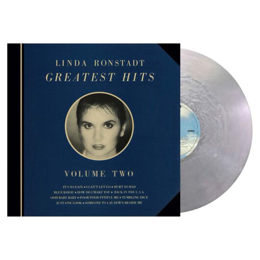 Linda Ronstadt - Greatest Hits Volume 1 & 2 Exclusive Silver Gold Color Vinyl 2x LP Bundle