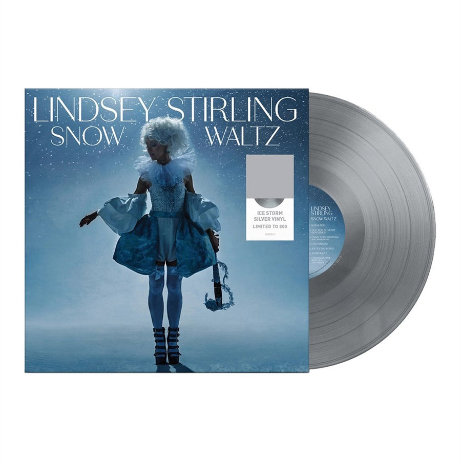 Lindsey Stirling - Snow Waltz Exclusive Limited Edition Ice Storm Silver Color Vinyl LP Record