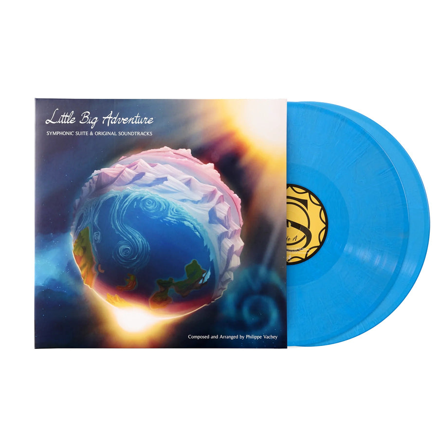 Little Big Adventure Symphonic Suite Soundtrack Exclusive Ancestral Blue 2LP Vinyl Record