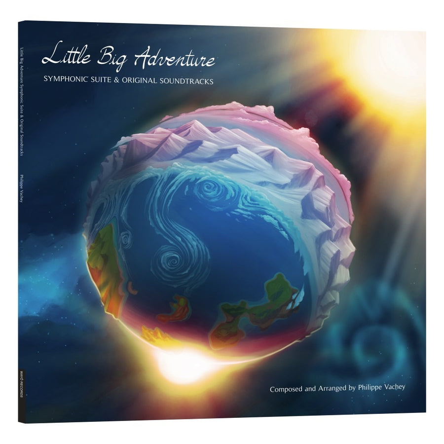 Little Big Adventure Symphonic Suite Soundtrack Exclusive Ancestral Blue 2LP Vinyl Record