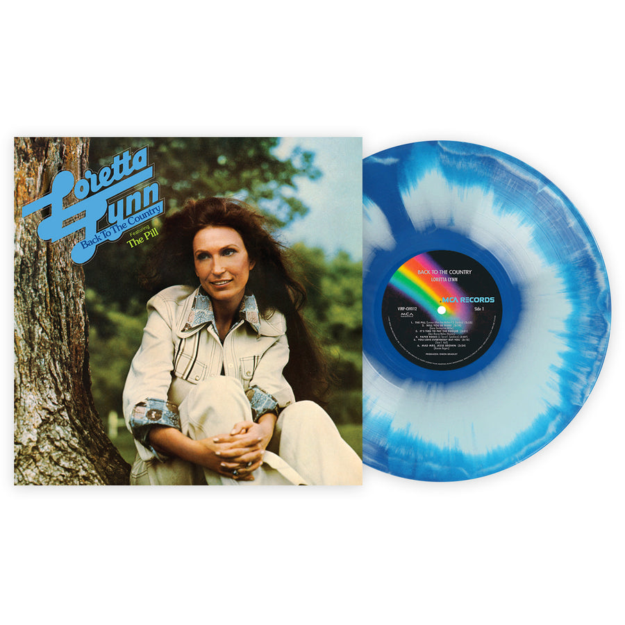 Loretta Lynn - Back to the Country Exclusive Club Edition Denim on Denim Color Vinyl LP ROTM