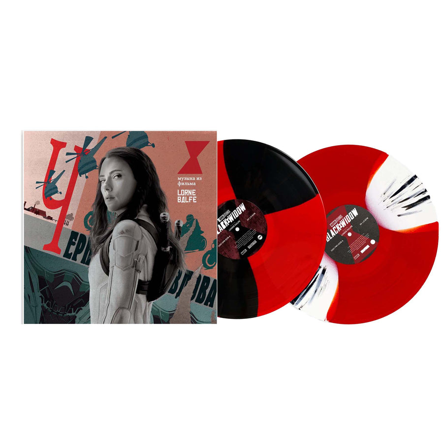Lorne Balfe - Black Widow Soundtrack Exclusive Butterfly Splatter Effect 2x LP Color Vinyl Record