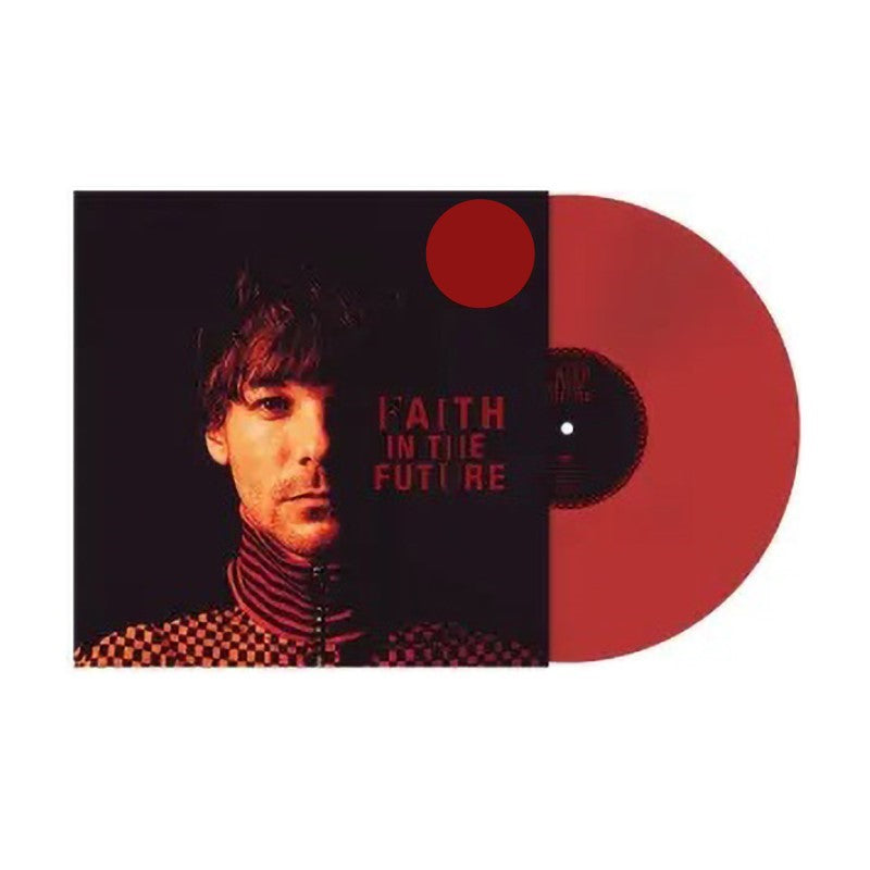 Louis Tomlinson - Faith In The Future Exclusive Limited Edition Translucent Red Color Vinyl LP Record