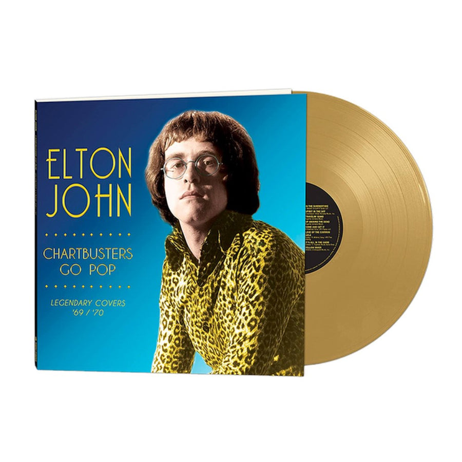 Elton John - Chartbusters Go Pop Exclusive Limited Edition Gold Color Vinyl LP Record