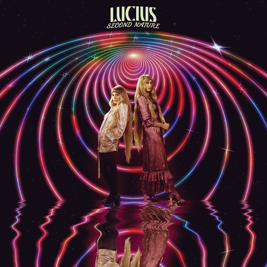 Lucius - Second Nature Exclusive Limited Edition Disco Ball Silver Color Vinyl LP Record