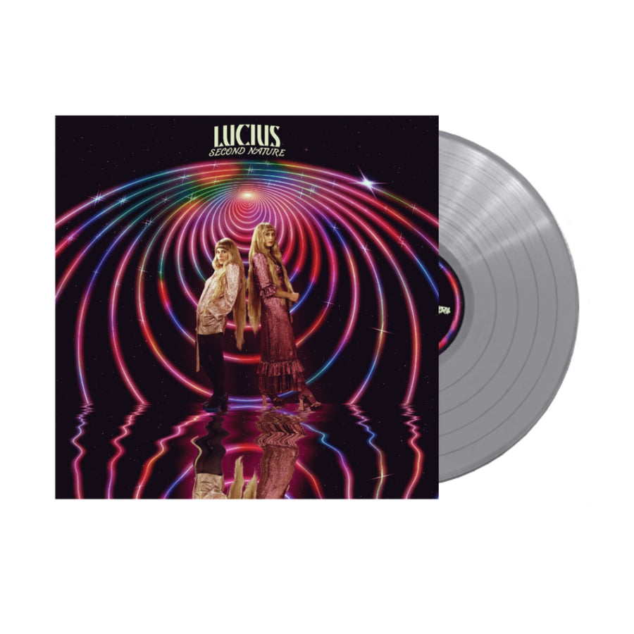 Lucius - Second Nature Exclusive Limited Edition Disco Ball Silver Color Vinyl LP Record