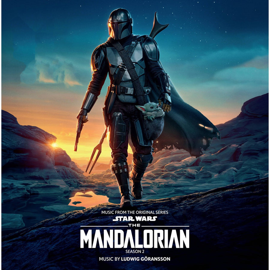 Ludwig Goransson - Music from The Mandalorian Season 2 Exclusive Limited Edition Blue Color Vinyl LP Record