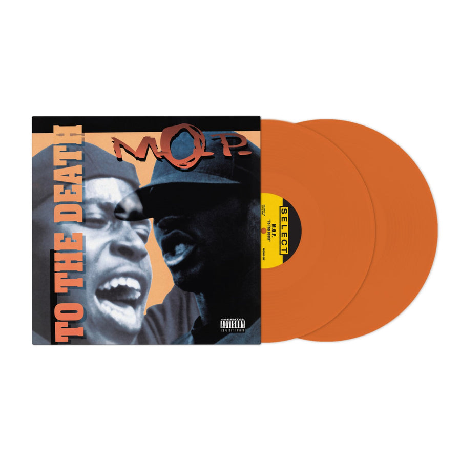 M.O.P - To The Death Exclusive Opaque Orange Color Vinyl 2x LP Limited Edition #300 Copies