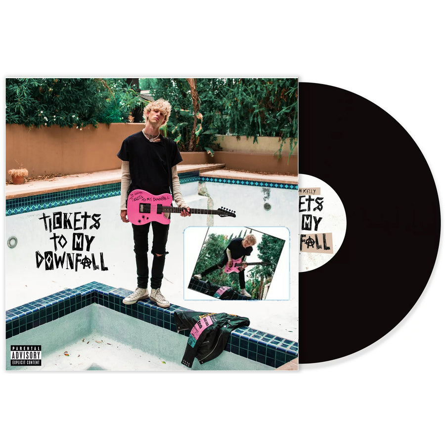 Machine Gun Kelly - Tickets To My Downfall Exclusive Classic Black Color Vinyl LP with Lith Print