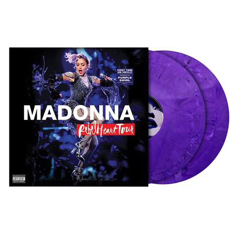 Madonna - Rebel Heart Tour Exclusive Limited Edition Purple Marbled Color Vinyl 2x LP Record