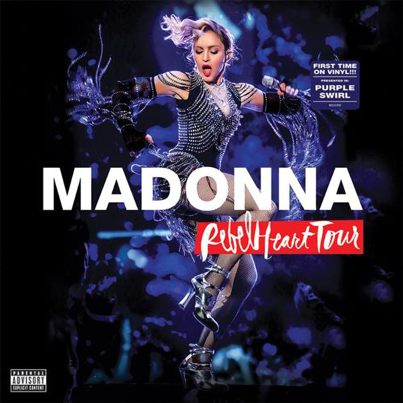 Madonna - Rebel Heart Tour Exclusive Limited Edition Purple Marbled Color Vinyl 2x LP Record