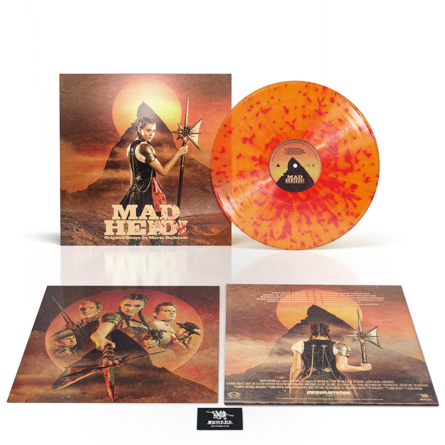 Mario Batkovic - Mad Heidi (Original Score) Exclusive Limited Edition Translucent Orange/Red Splatter Color Vinyl LP Record
