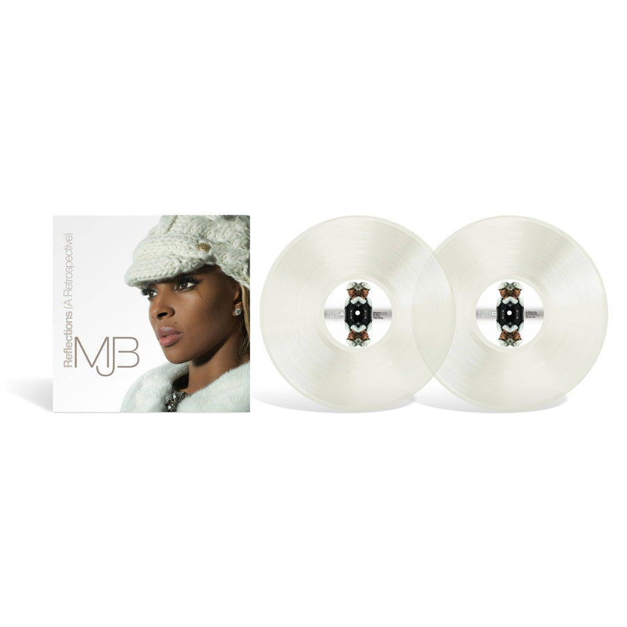 Mary J. Blige - Reflections Exclusive Limited Edition Milky Clear Color Vinyl 2x LP Record