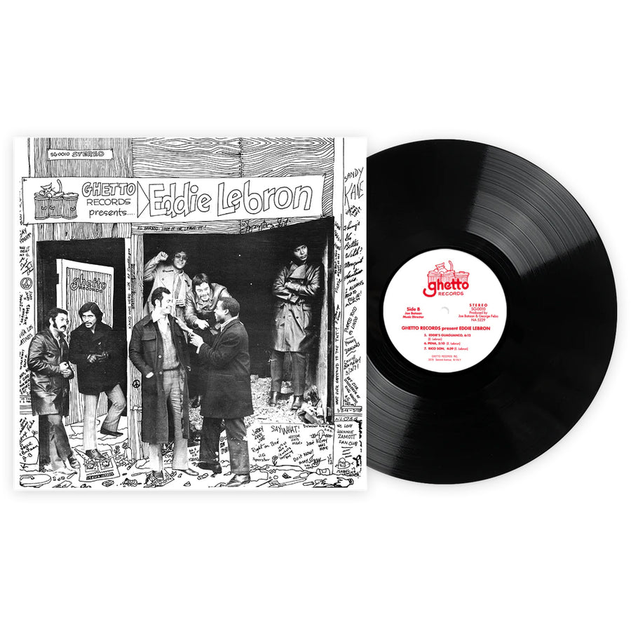 Eddie Lebron - Ghetto Records Presents Exclusive Black Vinyl LP Record VMP Anthology