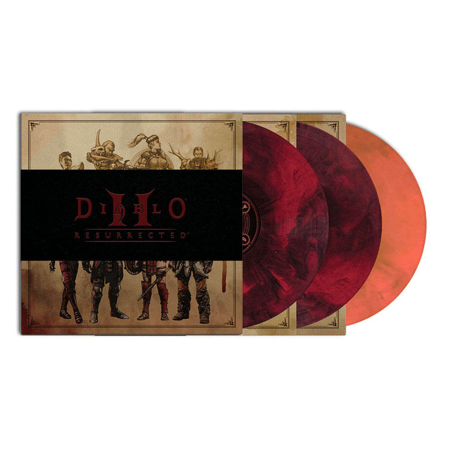 Matt Uelmen Diablo 2 II Resurrected Exclusive Deluxe Marbled Colored Vinyl 3xLP Box Set
