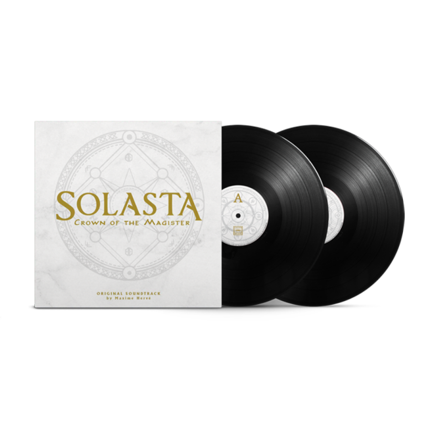 Maxime Herve - Solasta: Crown of The Magister Original Soundtrack Exclusive Black Color Vinyl 2x LP Record