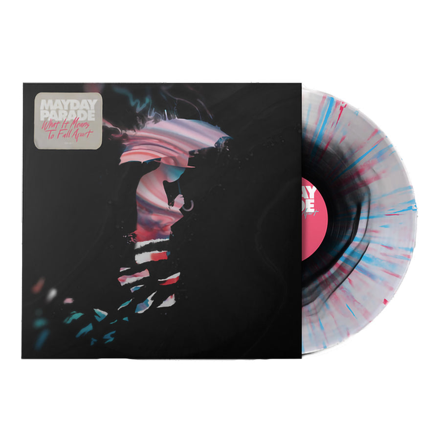 Mayday Parade - What It Means To Fall Apart Exclusive Limited Edition Black/Clear/Blue/Magenta Vinyl LP