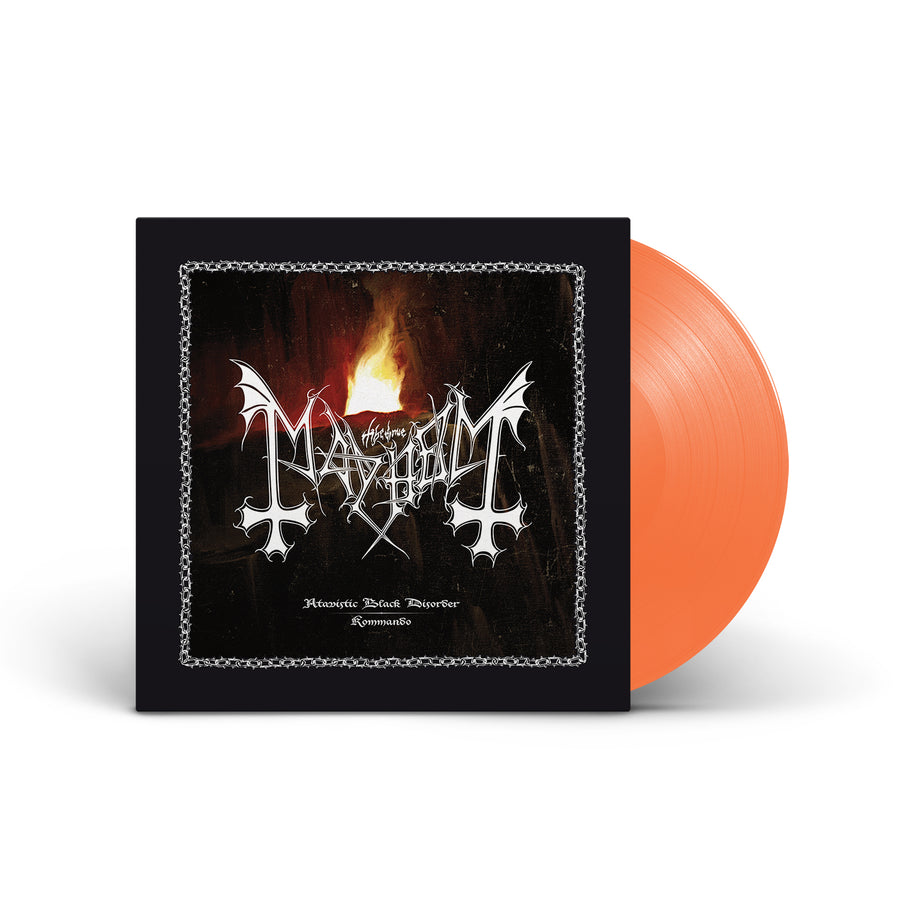 Mayhem - Atavistic Black Disorder/Kommando Ep Exclusive Tangerine Color Vinyl LP Limited Edition #200 Copies