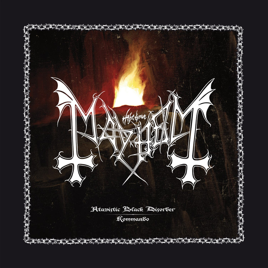 Mayhem - Atavistic Black Disorder/Kommando Ep Exclusive Tangerine Color Vinyl LP Limited Edition #200 Copies