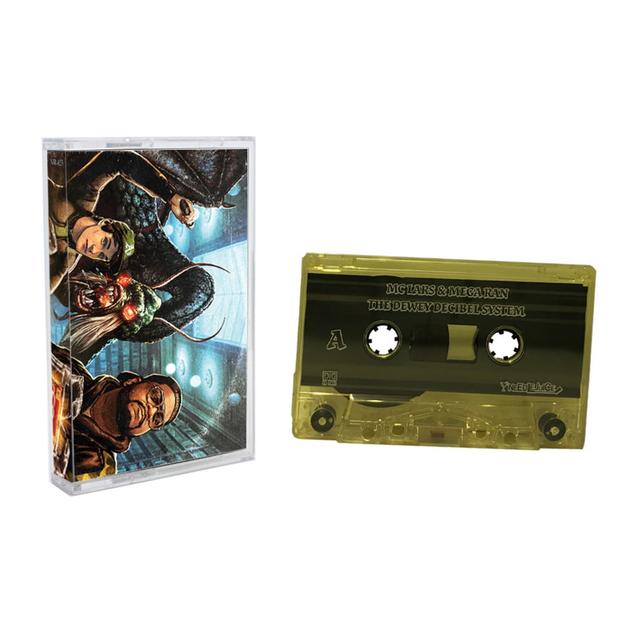MC Lars & Mega Ran - The Dewey Decibel System Exclusive Limited Edition Translucent Yellow Cassette