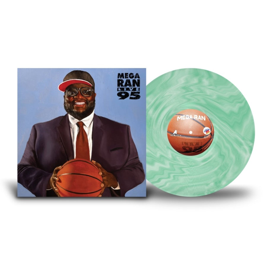Mega Ran - Live ’95 Exclusive Limited Edition Green & Milky Clear Galaxy Color Vinyl LP Record