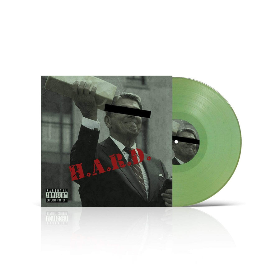 Joell Ortiz & KXNG Crooked - H.A.R.D. Exclusive Olive Green Vinyl LP Limited Edition #100 Copies