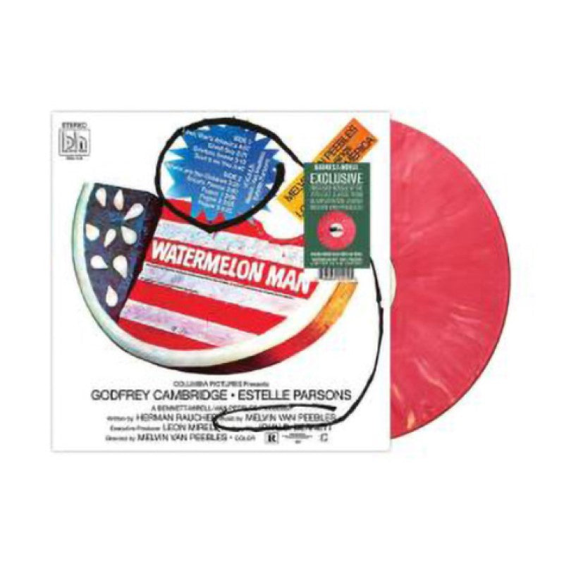 Melvin Van Peebles - Watermelon Man Original Soundtrack Exclusive Limited Edition Watermelon Red Color Vinyl LP Record