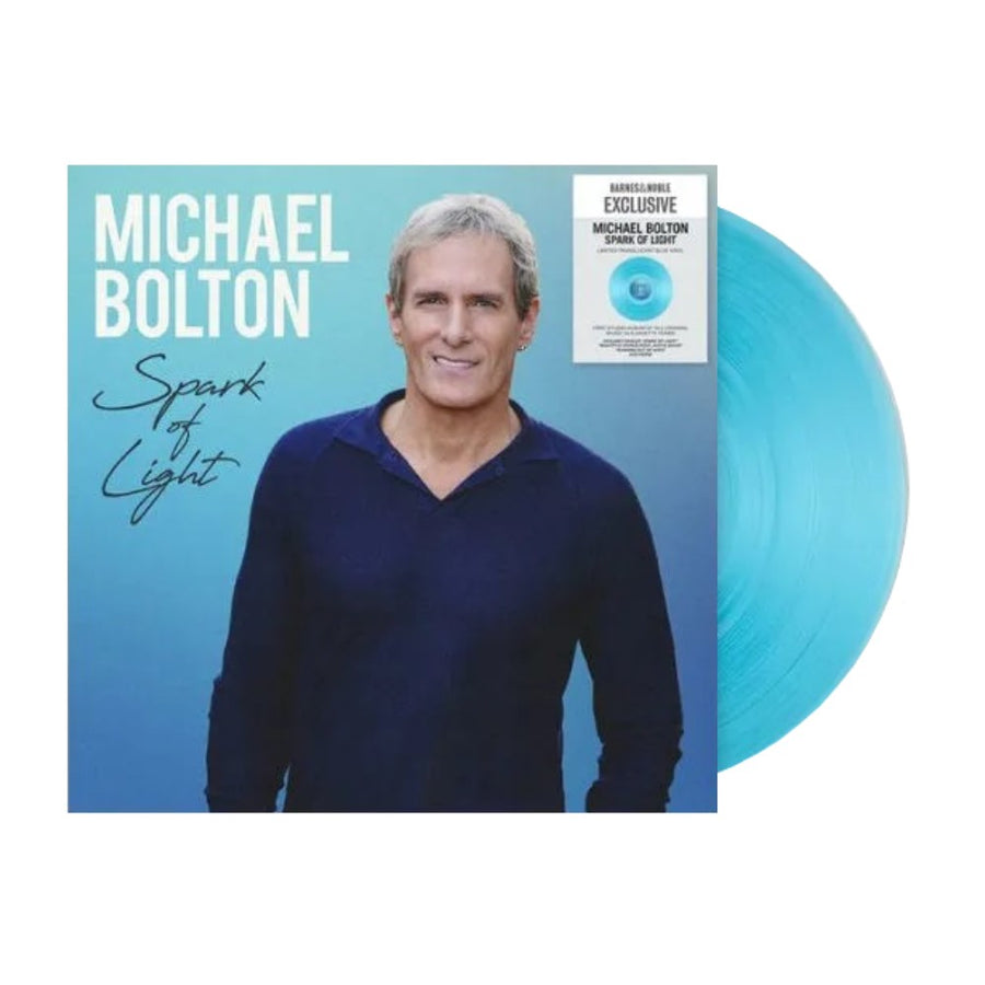 Michael Bolton - Spark Of Light Exclusive Limited Edition Blue Color Vinyl LP Record