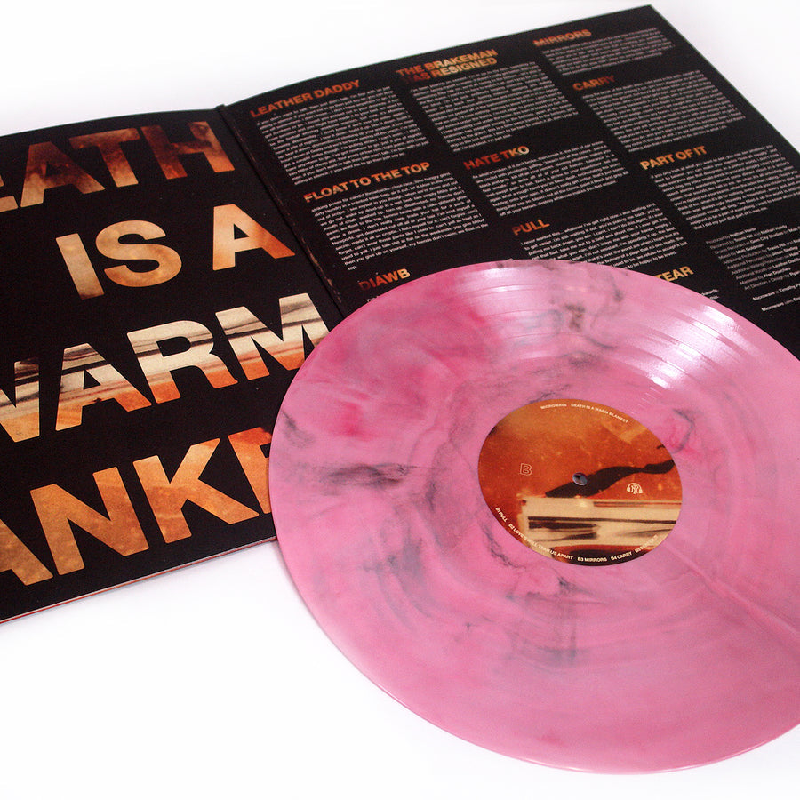Microwave Death Is A Warm Blanket Pink, Oxblood & Black Galaxy LP