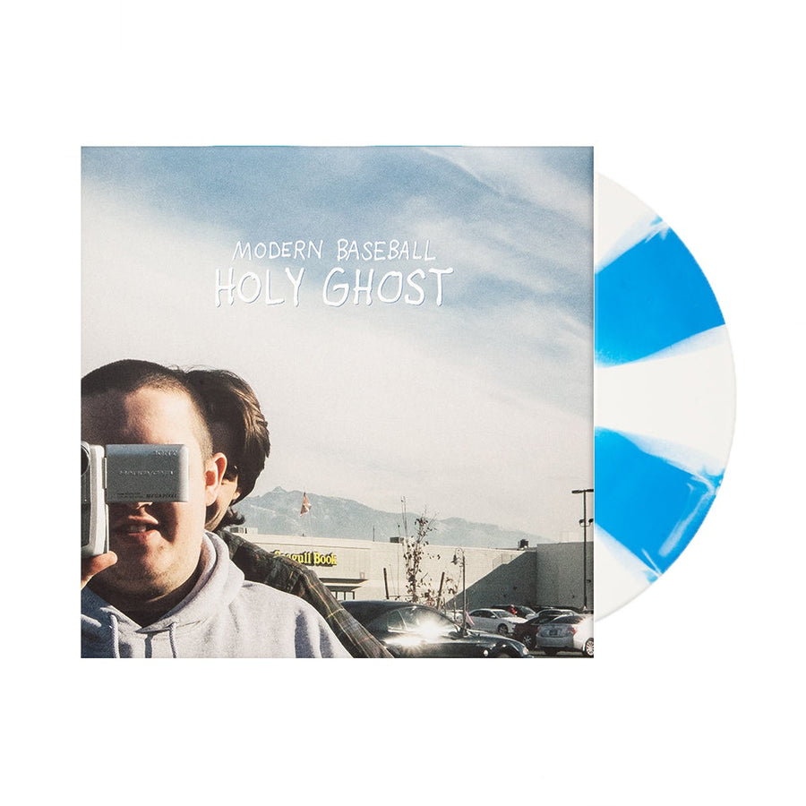 Modern Baseball - Holy Ghost Exclusive White/Blue Pinwheel Color Vinyl LP Limited Edition #400 Copies