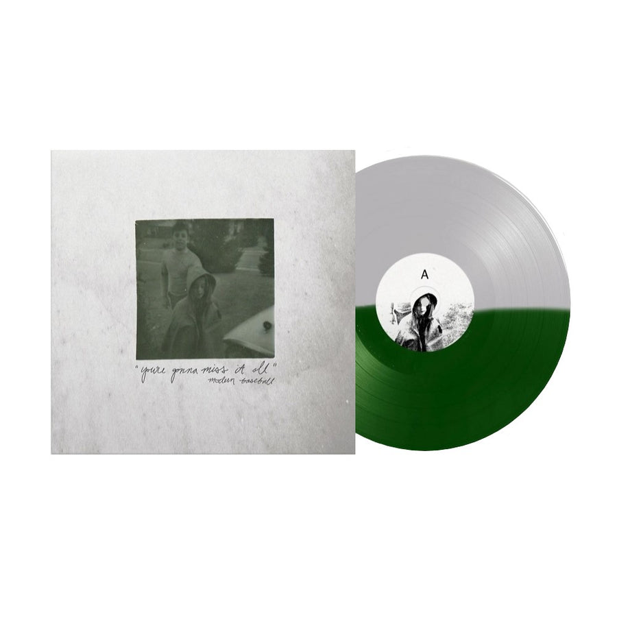 Modern Baseball - You're Gonna Miss It All Exclusive Half Cloudy Clear/Olive Green Color Vinyl LP Limited Edition #2000 Copies
