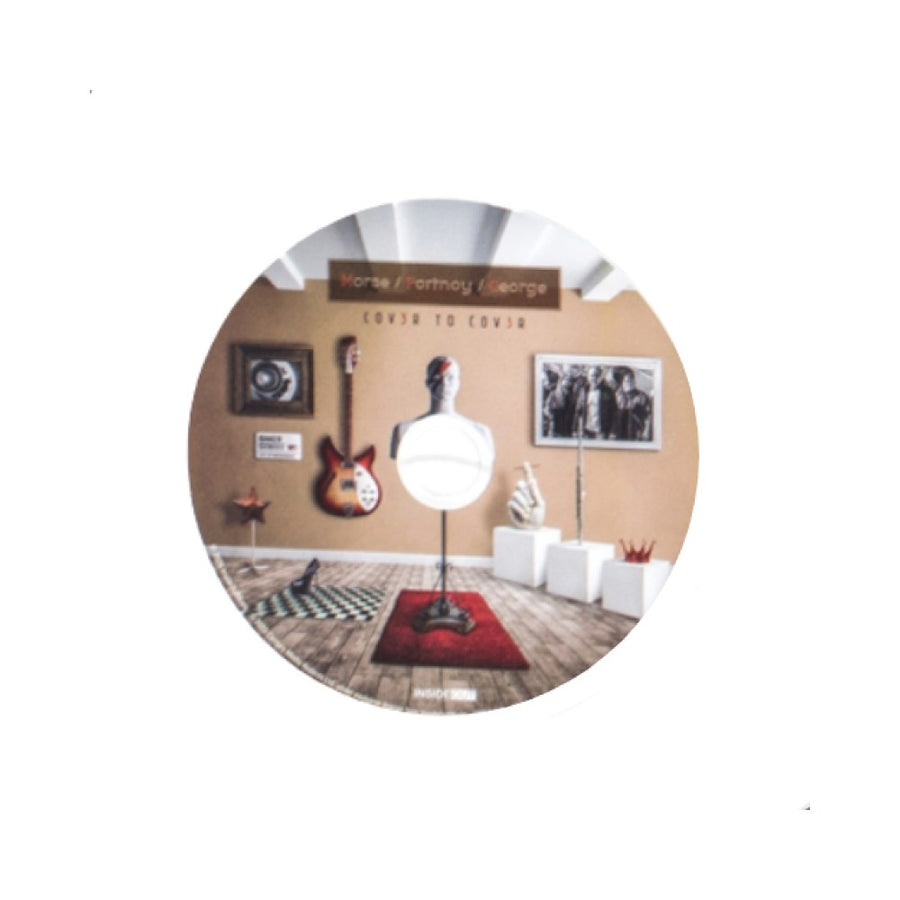 Morse/Portnoy/George - Cov3r To Cov3r Exclusive Limited Edition Red Color Vinyl 2x LP + CD + Gatefold