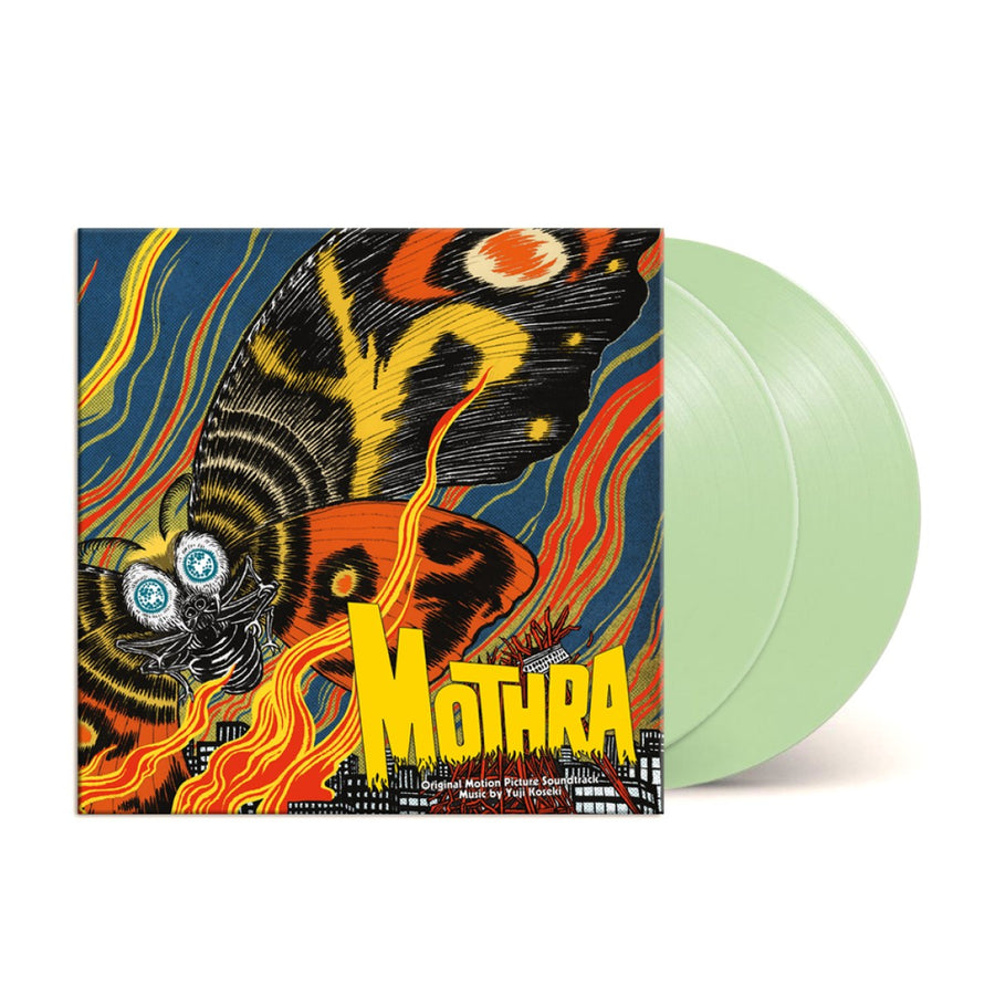 Mothra Original 1961 Motion Picture Soundtrack Exclusive Glow in the Dark Color 2x LP Vinyl
