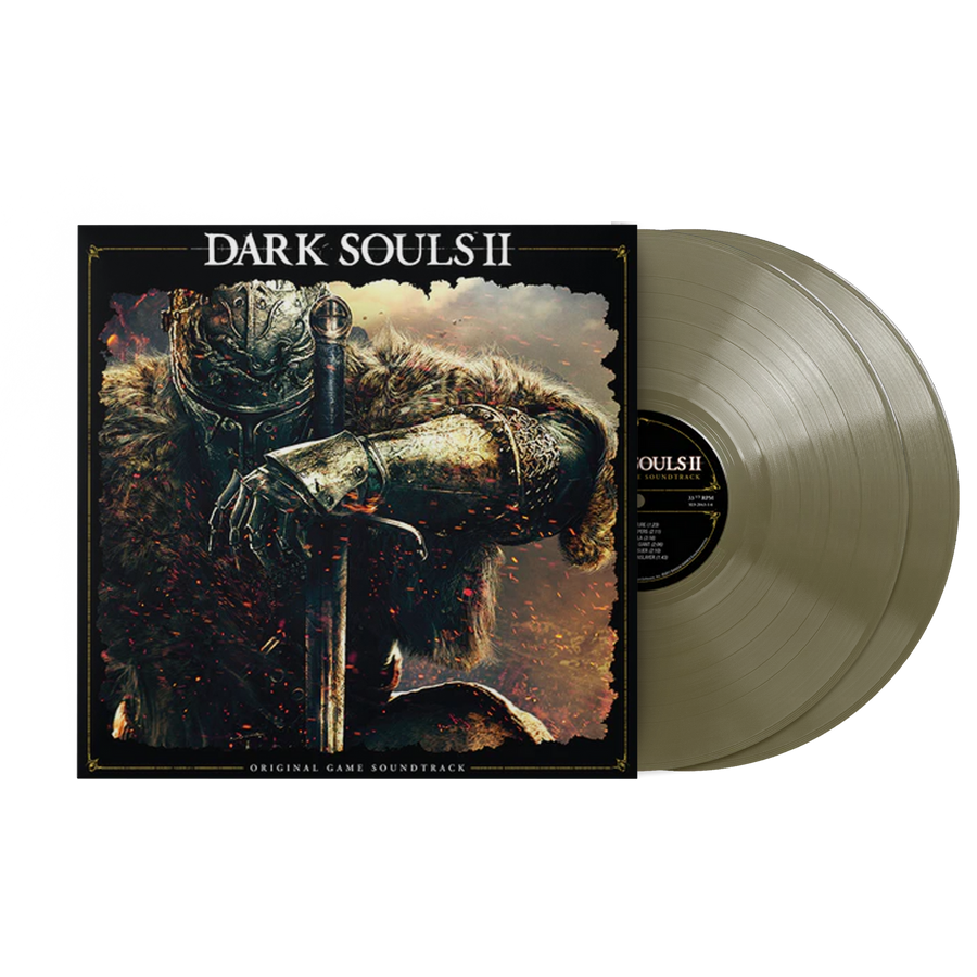 Motoi Sakuraba & Yuka Kitamura - Dark Souls II Original Game Soundtrack Exclusive Gold Color Vinyl 2x LP Limited Edition #300 Copies
