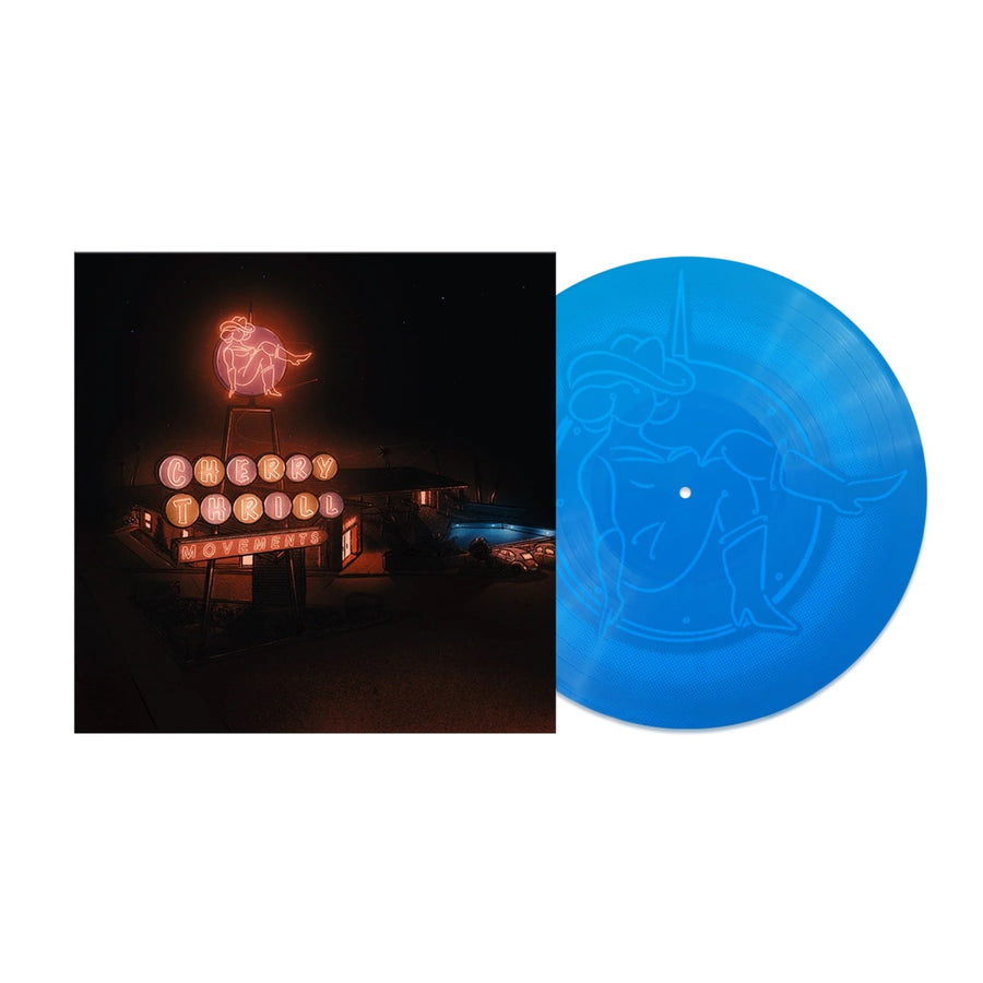 Movements - Cherry Thrill Exclusive Opaque Blue Color Vinyl LP Limited Edition #500 Copies