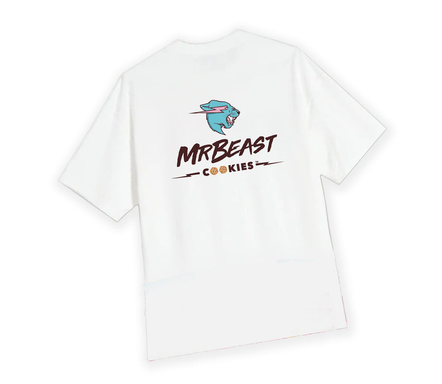 Mr Beast Feastables Exclusive Season 03 Three T-Shirt White