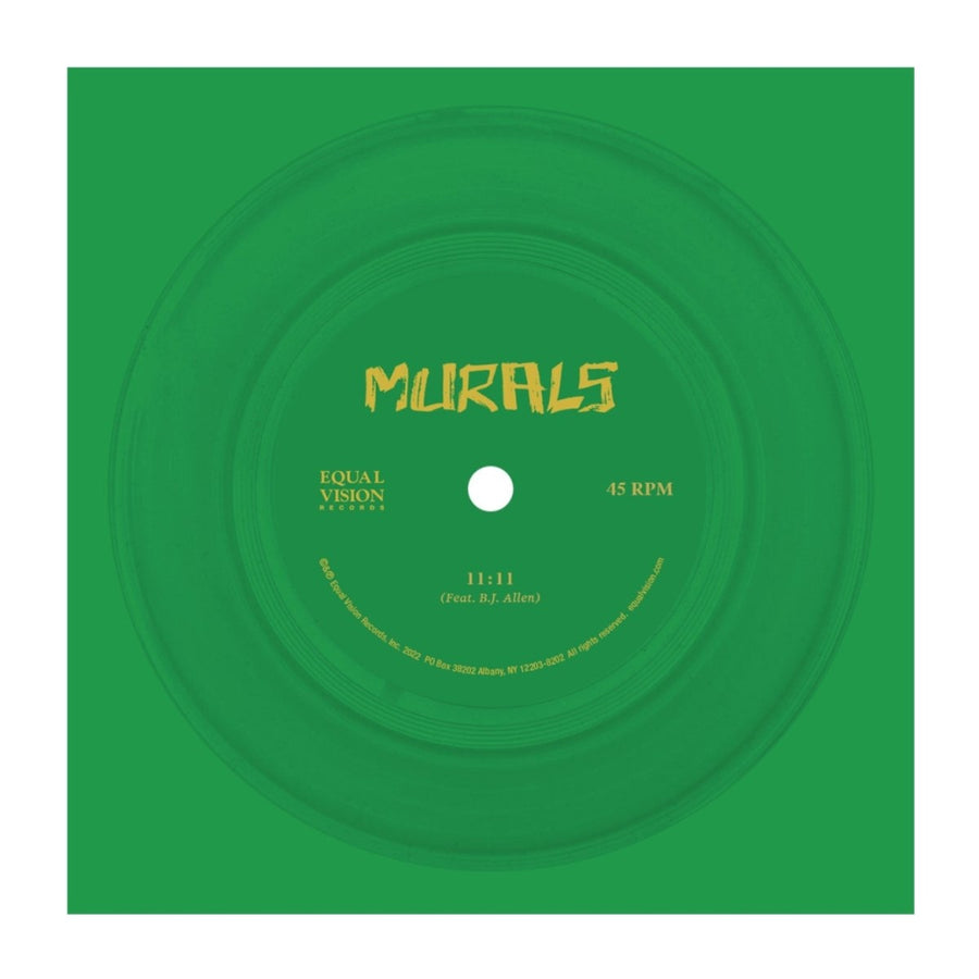 MURALS - 11:11 Exclusive Green 7 Inch Flexi Limited Edition# 500 Copies