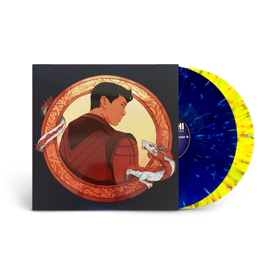 Shang-Chi And The Legend Of The Ten Rings Exclusive Limited Edition Translucent Blue/Yellow With Black Smoke Color Vinyl 2x LP Record