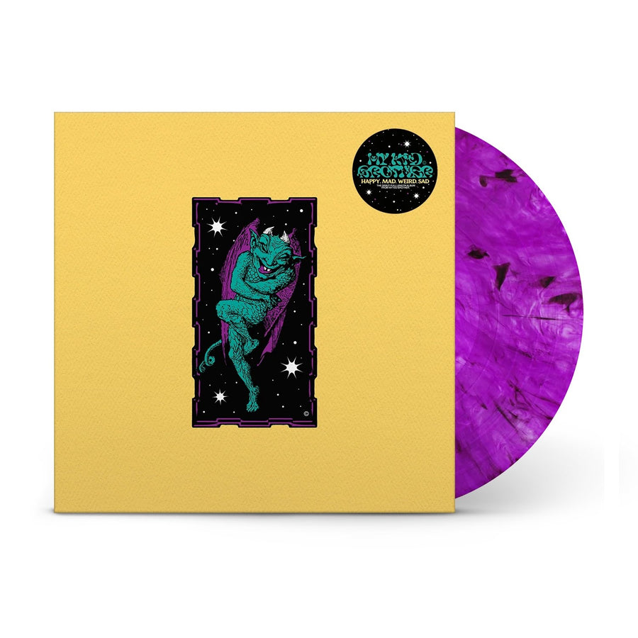 My Kid Brother - Happy.Mad.Weird.Sad Exclusive Purple Smoke Color Vinyl LP Limited Edition #200 Copies