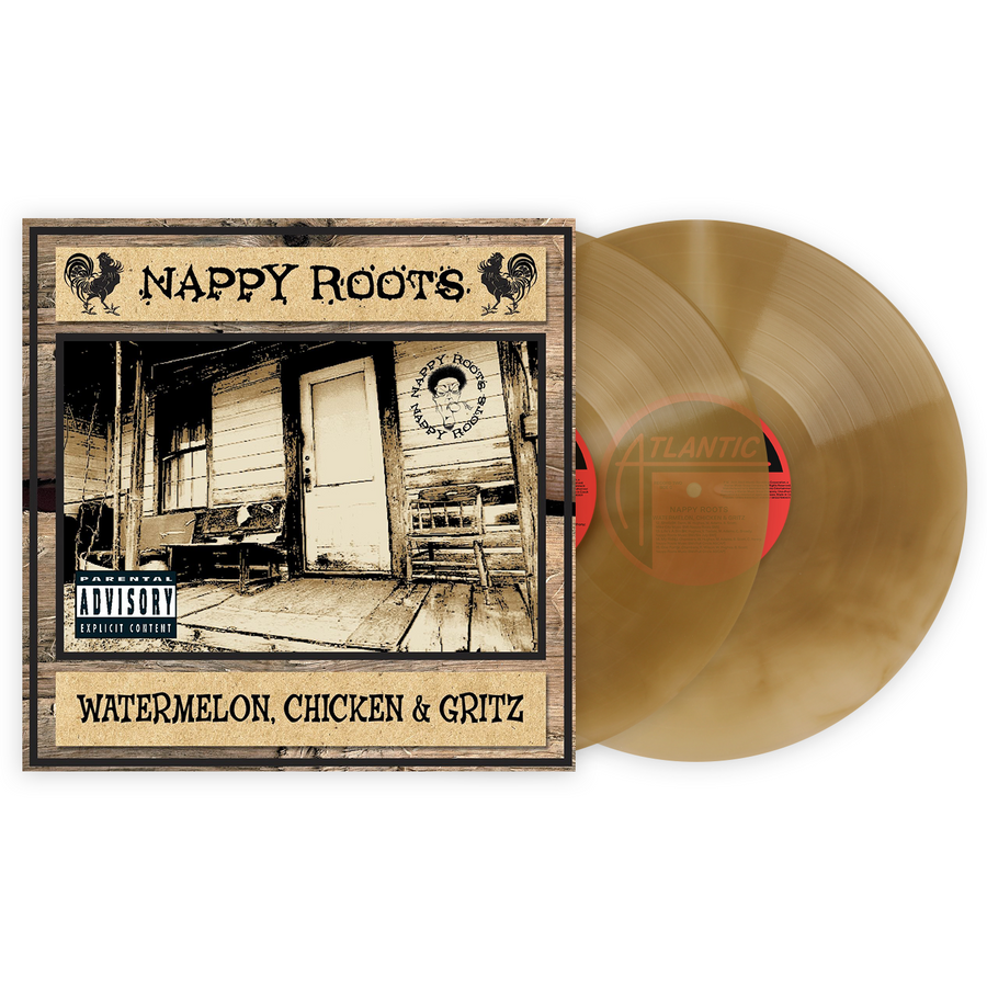 Nappy Roots - Watermelon, Chicken & Gritz Exclusive 2 LP Kentucky Mud Vinyl Club edition
