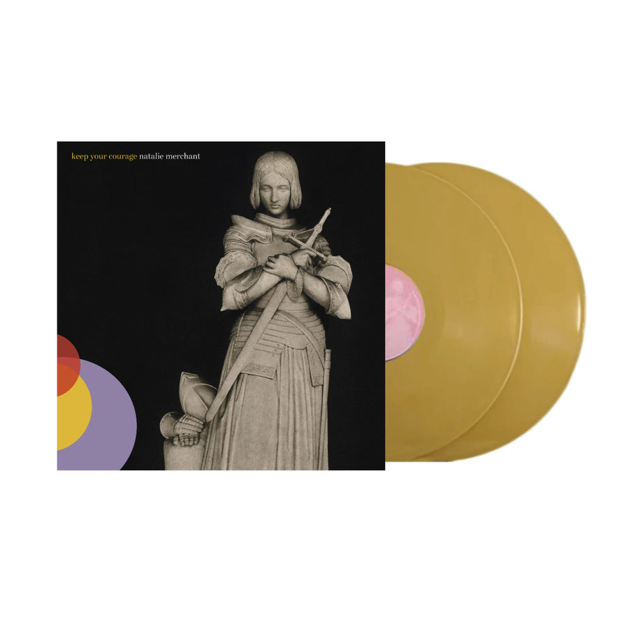 Natalie Merchant - Keep Your Courage Exclusive Limited Edition Transparent Gold Color Vinyl LP Record