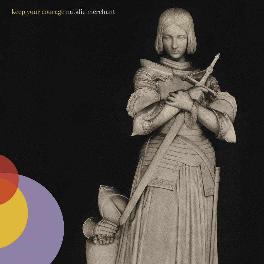 Natalie Merchant - Keep Your Courage Exclusive Limited Edition Transparent Gold Color Vinyl LP Record