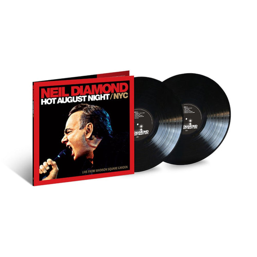 Neil Diamond - Hot August Night/NYC (Live From Madison Square) Limited Edition Black Color Vinyl 2x LP Record