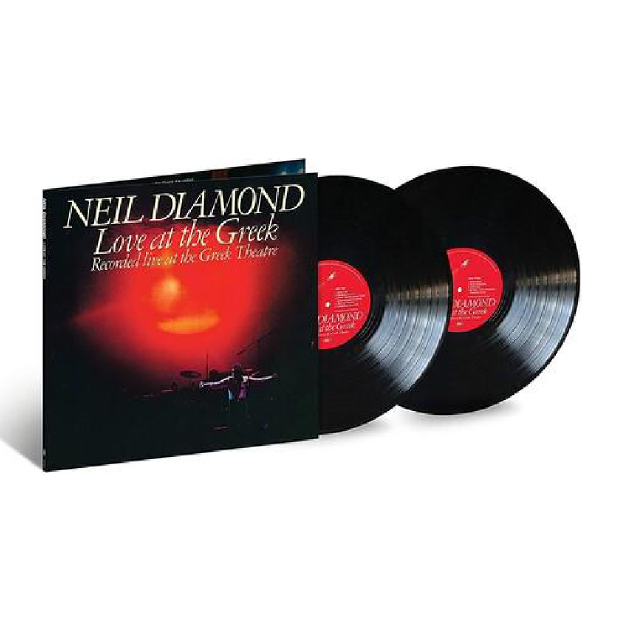 Neil Diamond - Love At The Greek: Recorded Live At The Greek Theatre Exclusive Limited Edition Black Color Vinyl 2x LP Record