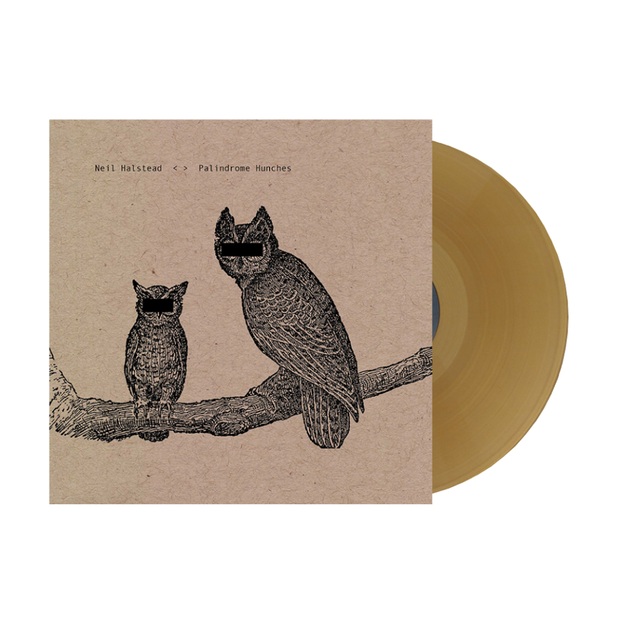 Neil Halstead - Palindrome Hunches Exclusive Limited Edition Ochre Color Vinyl LP Record