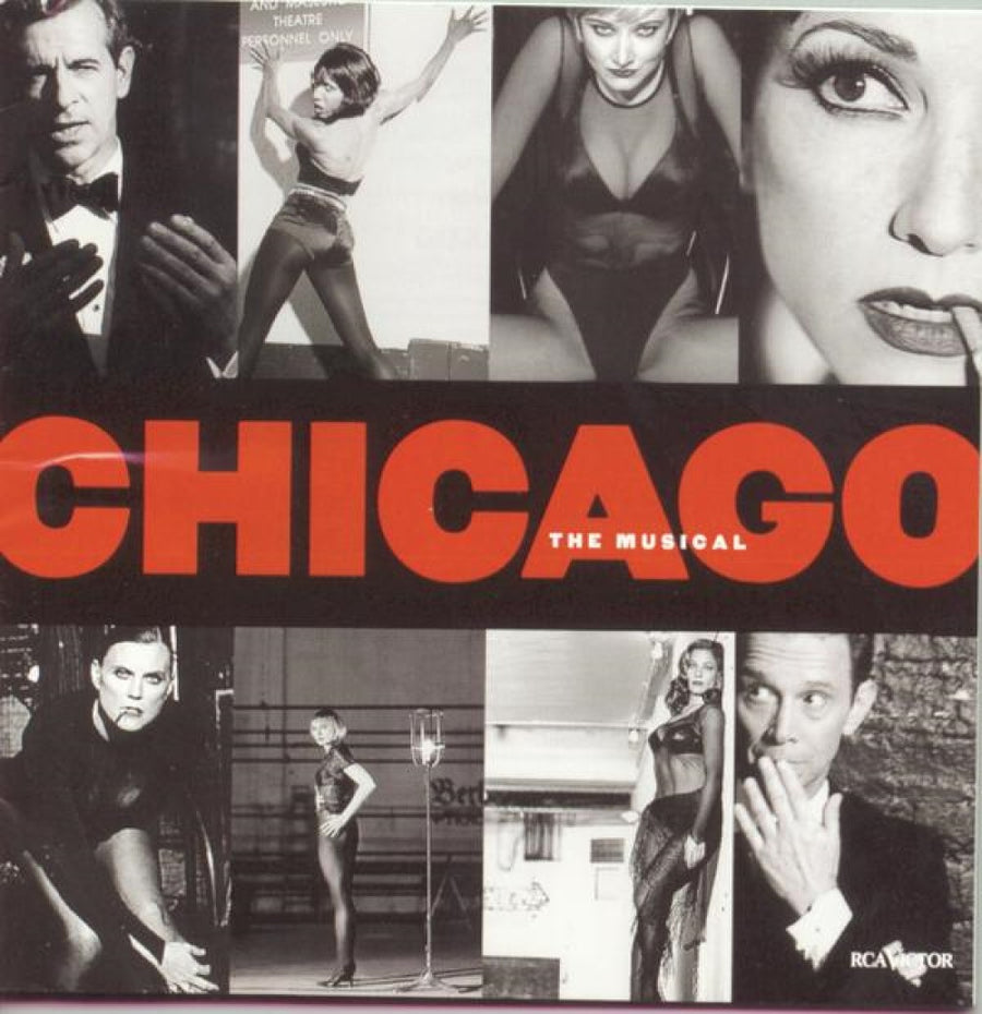 New Broadway Cast of Chicago Musical (1997) Exclusive Limited Edition Deep Red Marbled Color Vinyl 2x LP Record