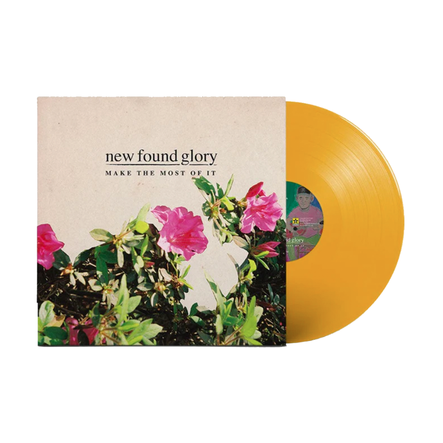 New Found Glory - Make The Most Of It Exclusive Limited Edition Yellow Color Vinyl LP Record